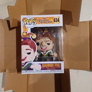 Funko Pop Quasimodo Fool #634 Disney The Hunchback of Notre Dame